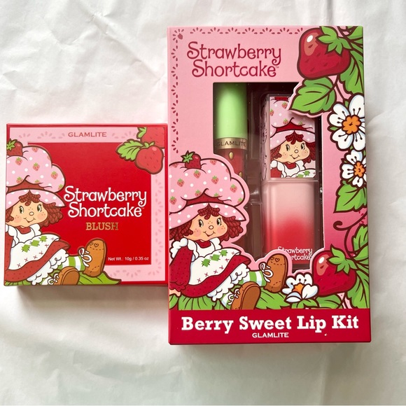 Glamlite Makeup Strawberry Shortcake X Glamlite Berry Sweet Lip Kit